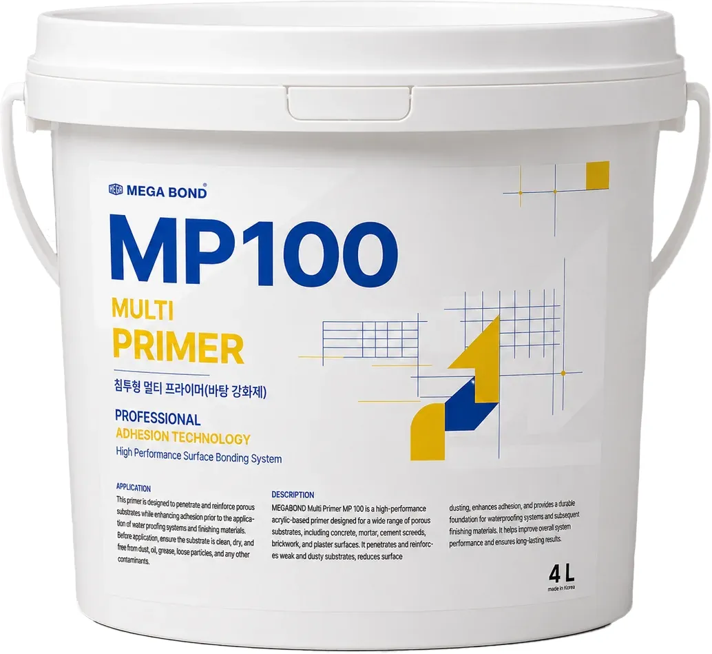 타일접착제 MP100 프라이머 4L 통