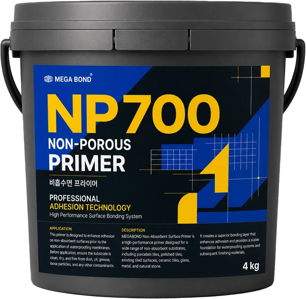 타일접착제 NP700 비흡수면 프라이머 4kg 통